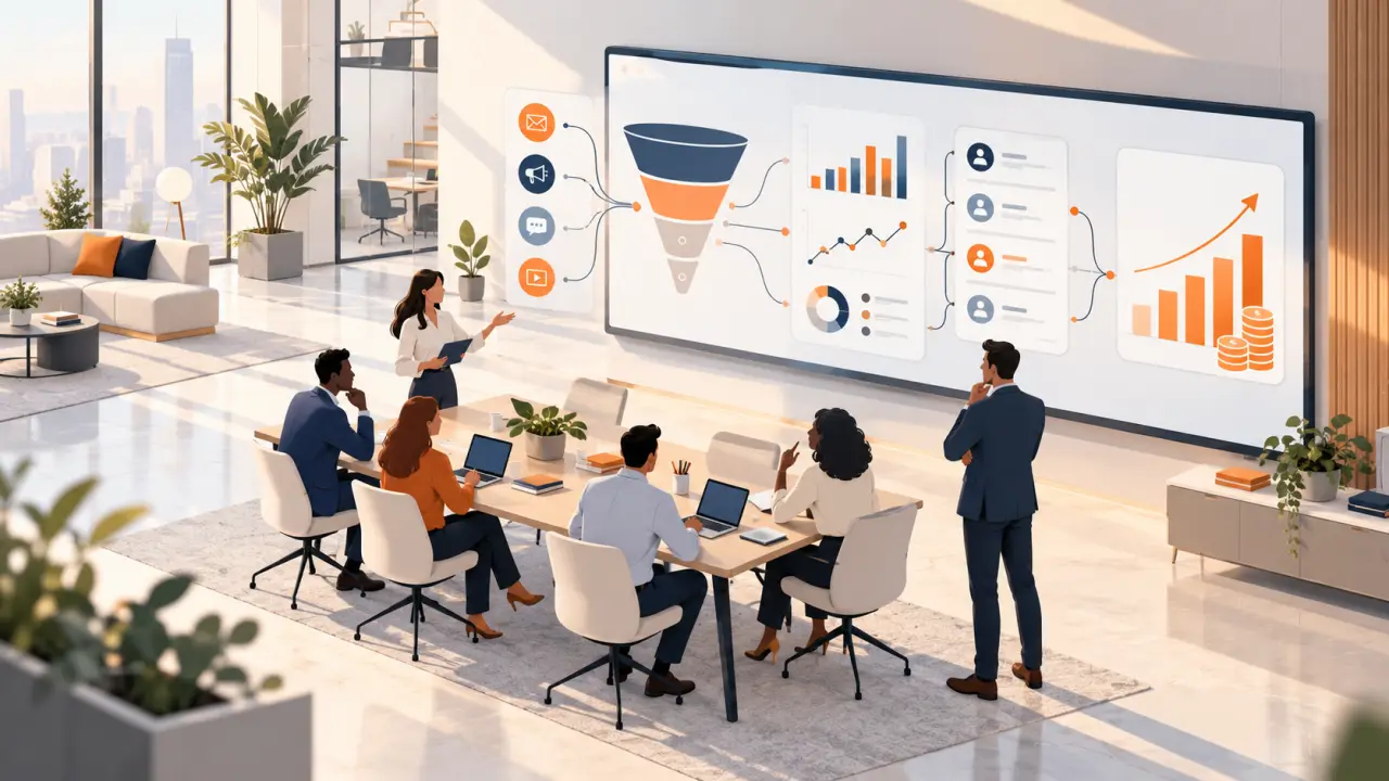 HubSpot : gestion de campagnes et reportings d’entreprise, de l’actif marketing au revenu