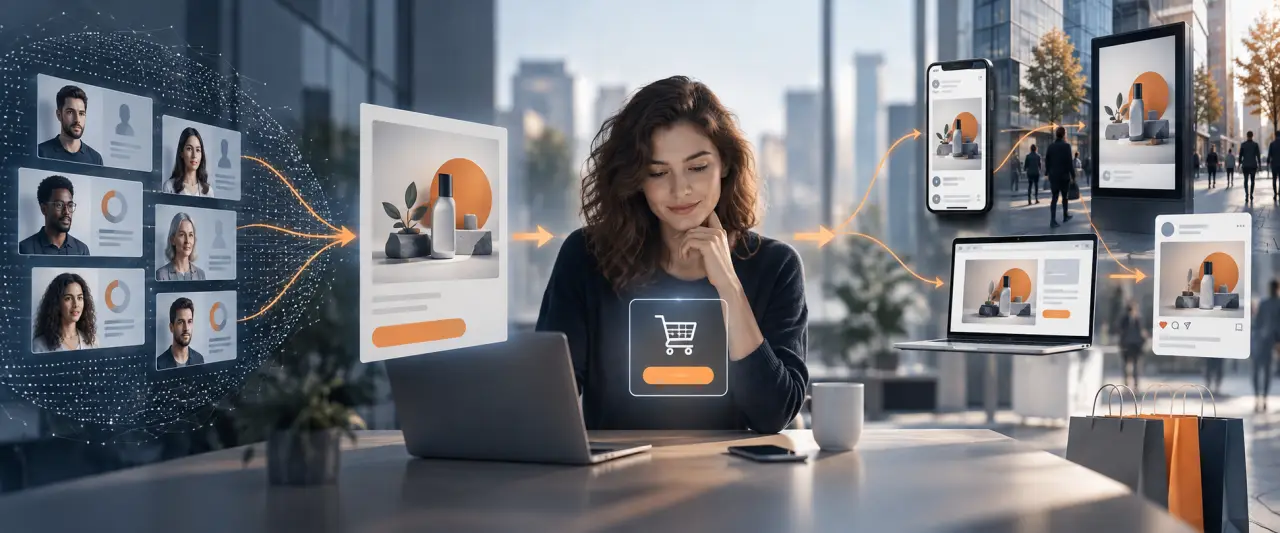 La publicité commerciale influence l’achat par le ciblage, le message et le média